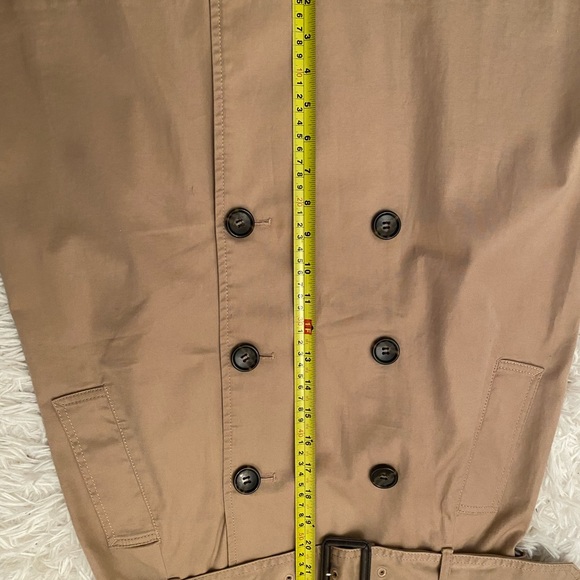 Talbots Classic Button Front Skirt - Picture 6 of 6